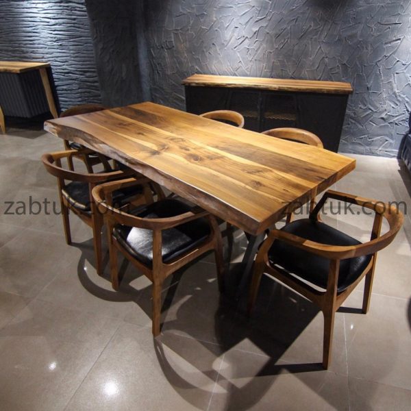 میز ناهارخوری چوبی زبتوک