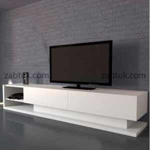 مدل میز تلویزیون سفید رنگ